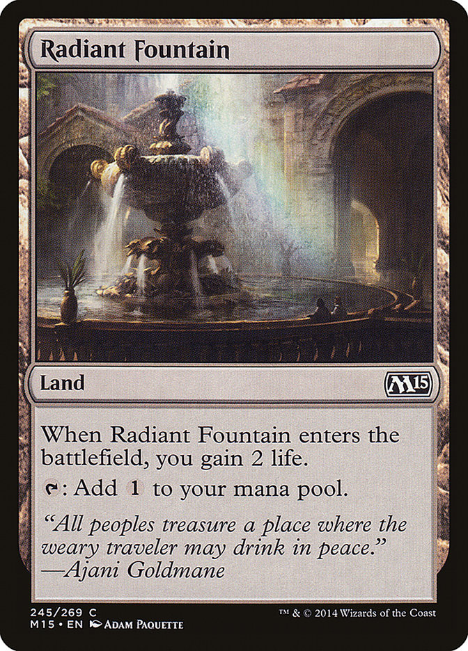 Radiant Fountain [Magic 2015] | Red Riot Games CA