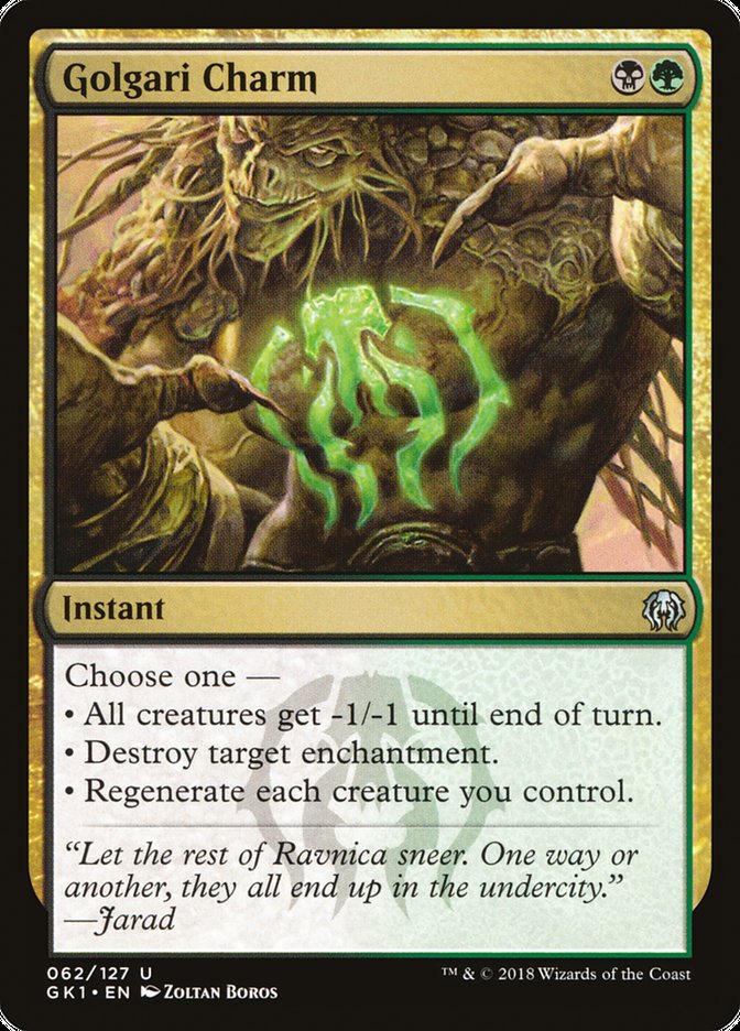 Golgari Charm [Guilds of Ravnica Guild Kit] | Red Riot Games CA