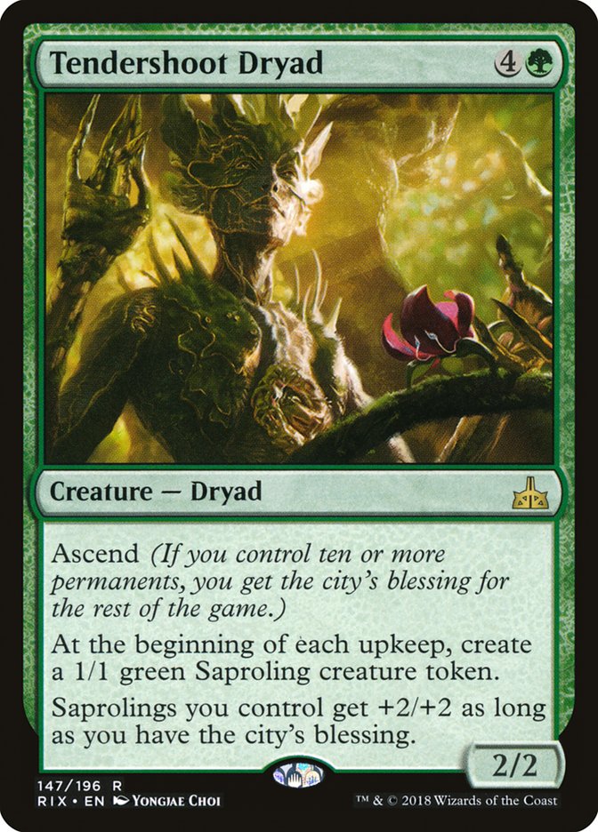 Tendershoot Dryad [Rivals of Ixalan] | Red Riot Games CA