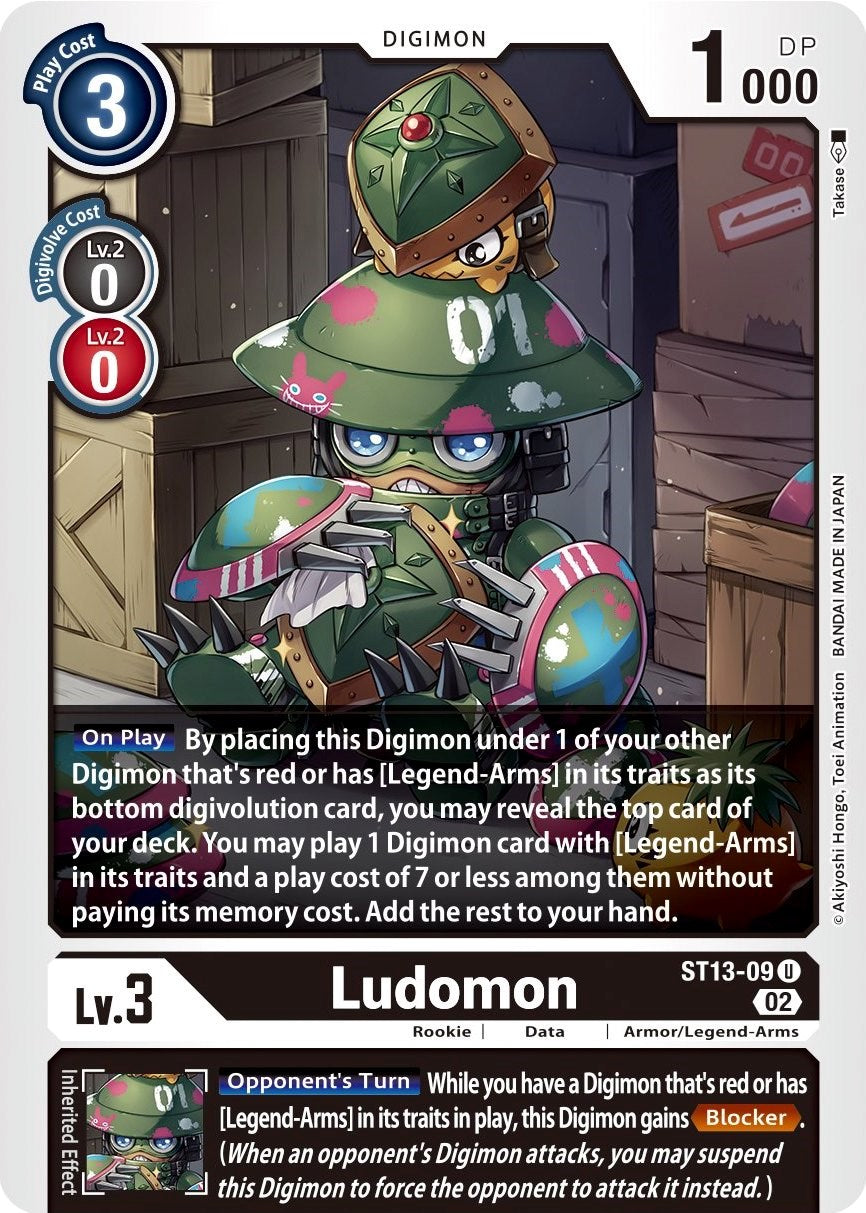 Ludomon [ST13-09] [Starter Deck: Ragnaloardmon] | Red Riot Games CA