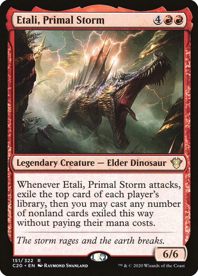 Etali, Primal Storm [Commander 2020] | Red Riot Games CA
