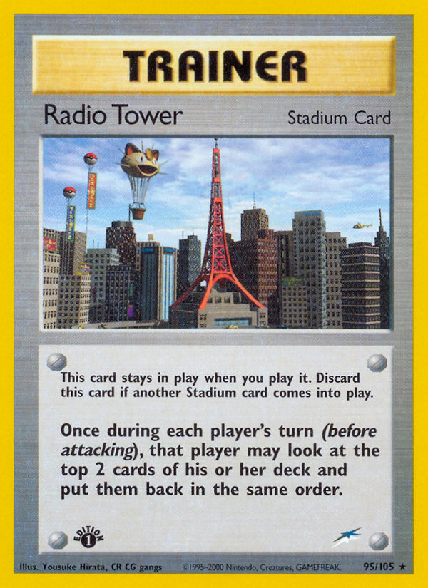 Radio Tower (95/105) [Neo Destiny 1st Edition] | Red Riot Games CA