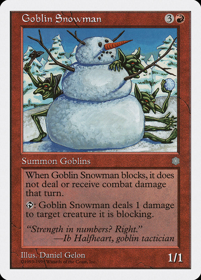 Goblin Snowman [Anthologies] | Red Riot Games CA
