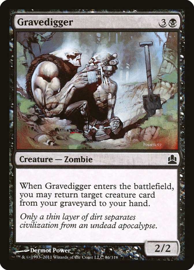 Gravedigger [Commander 2011] | Red Riot Games CA