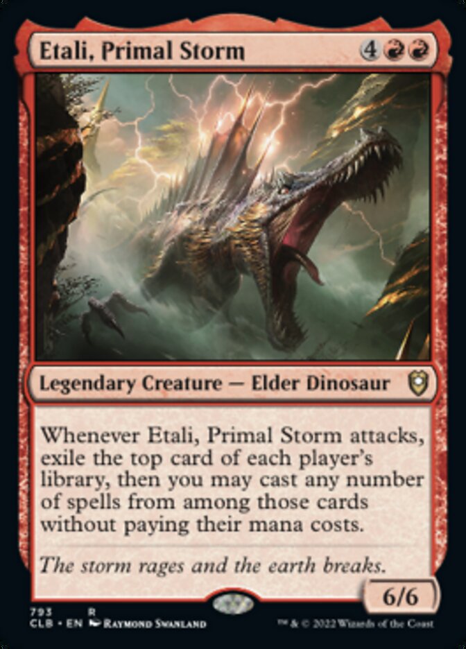 Etali, Primal Storm [Commander Legends: Battle for Baldur's Gate] | Red Riot Games CA
