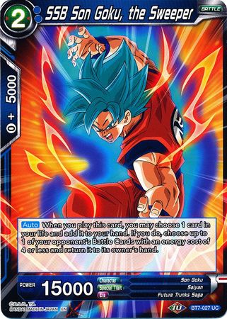 SSB Son Goku, the Sweeper (BT7-027) [Assault of the Saiyans] | Red Riot Games CA