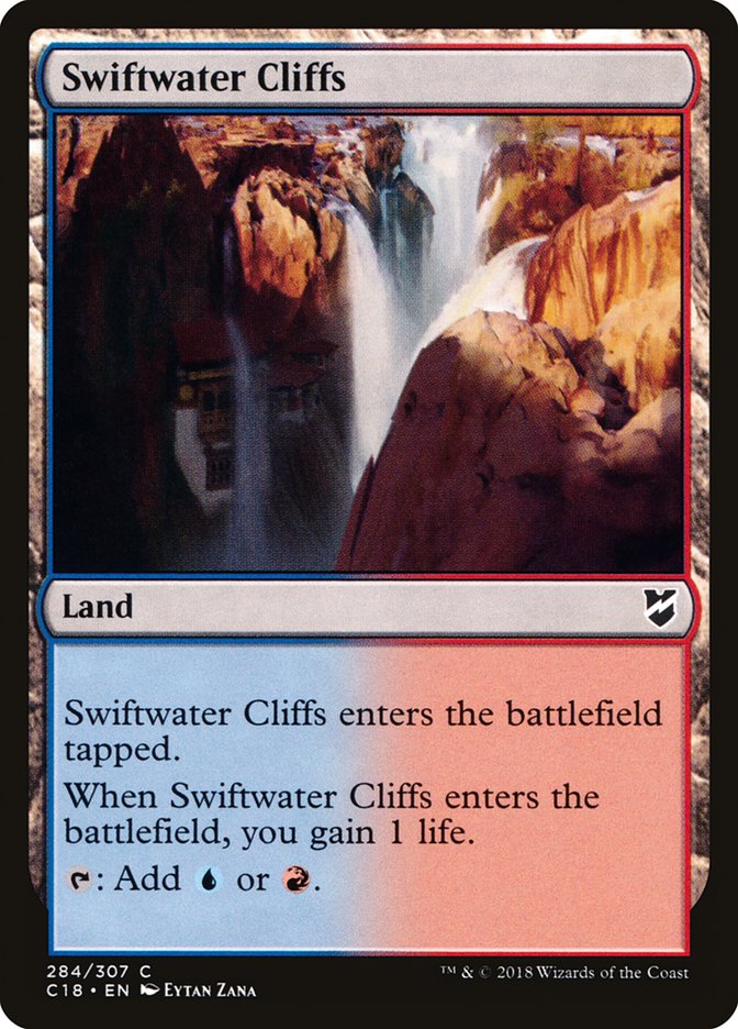 Swiftwater Cliffs [Commander 2018] | Red Riot Games CA