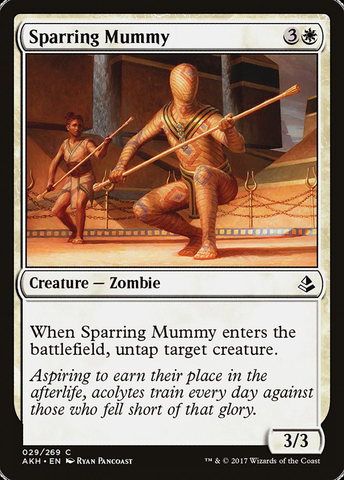 Sparring Mummy [Amonkhet] | Red Riot Games CA