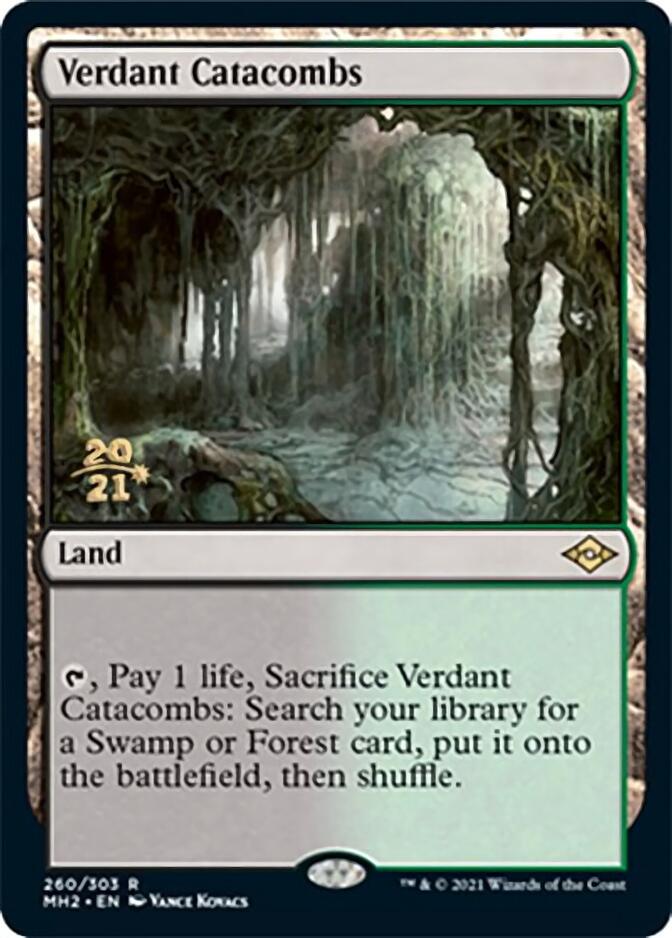 Verdant Catacombs [Modern Horizons 2 Prerelease Promos] | Red Riot Games CA