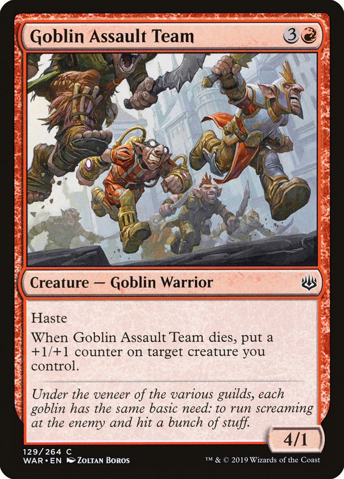 Goblin Assault Team [War of the Spark] | Red Riot Games CA
