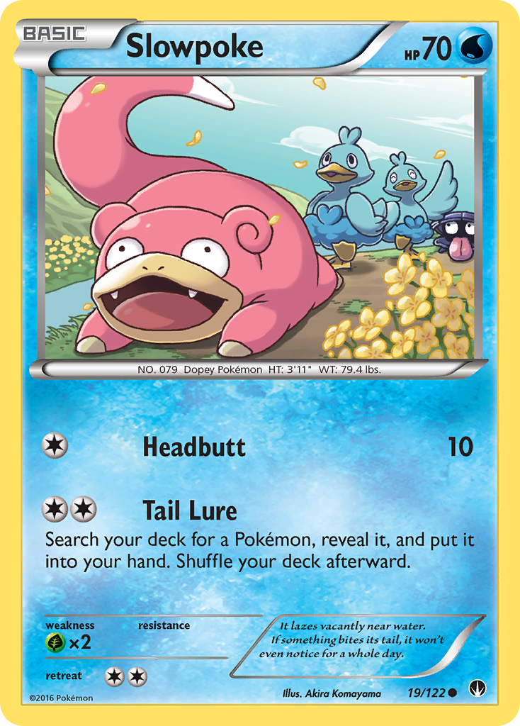 Slowpoke (19/122) [XY: BREAKpoint] | Red Riot Games CA
