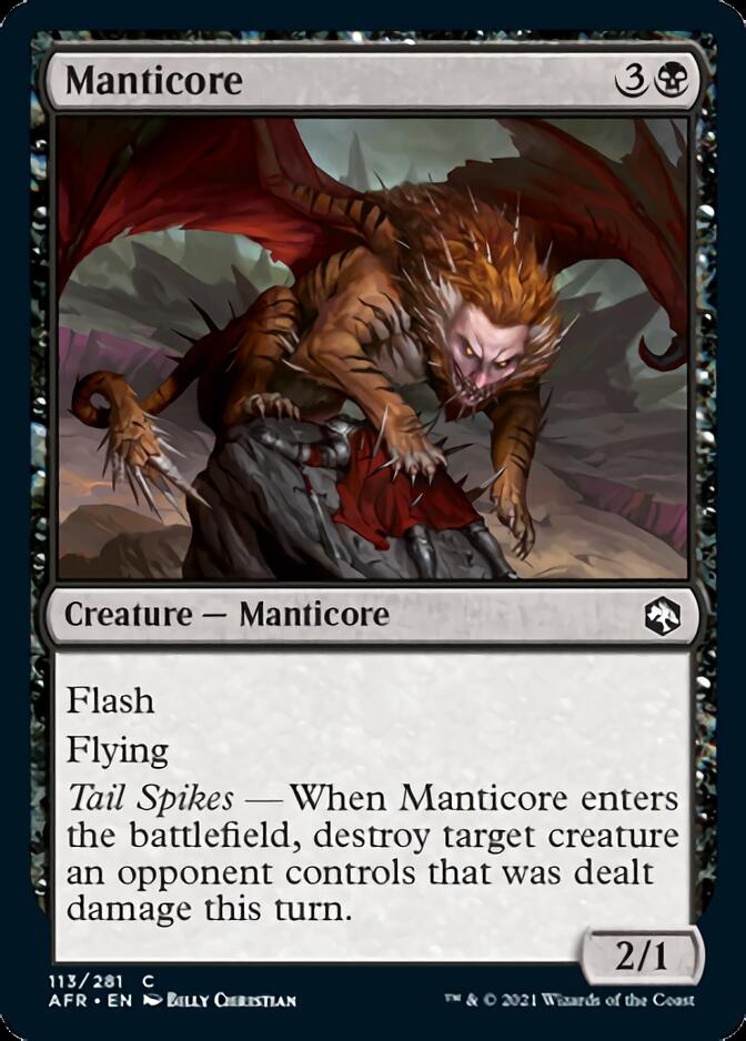 Manticore [Dungeons & Dragons: Adventures in the Forgotten Realms] | Red Riot Games CA