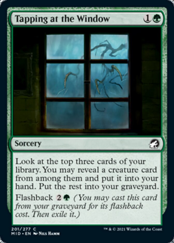Tapping at the Window [Innistrad: Midnight Hunt] | Red Riot Games CA