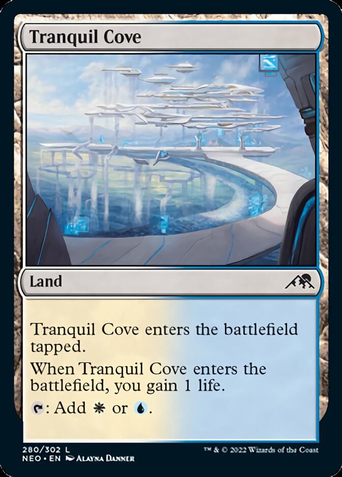 Tranquil Cove [Kamigawa: Neon Dynasty] | Red Riot Games CA