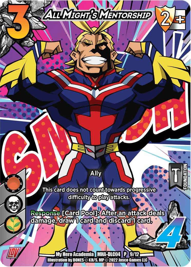 All Might's Mentorship [League of Villains DLC Pack]