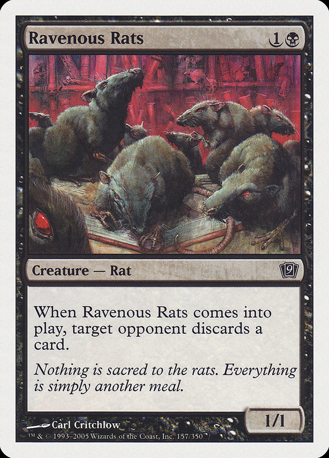 Ravenous Rats [Ninth Edition] | Red Riot Games CA