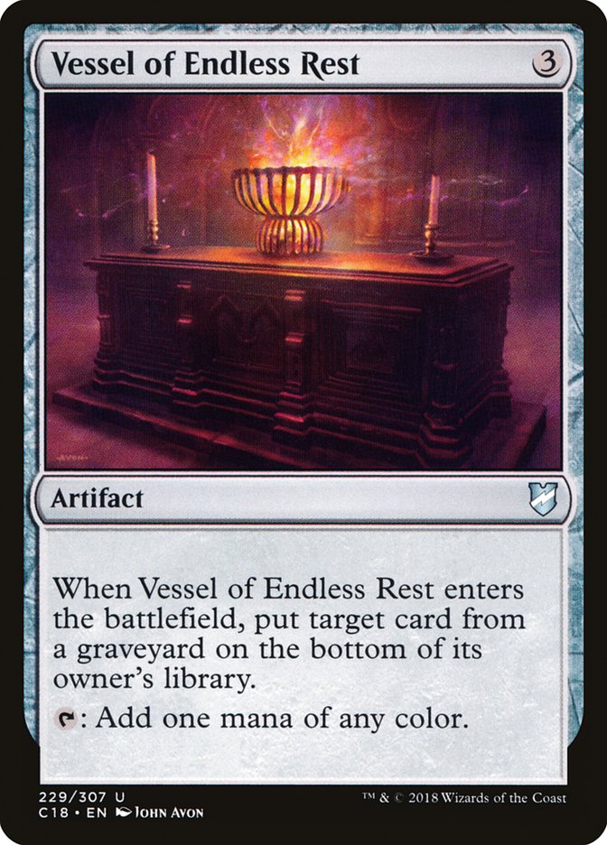 Vessel of Endless Rest [Commander 2018] | Red Riot Games CA