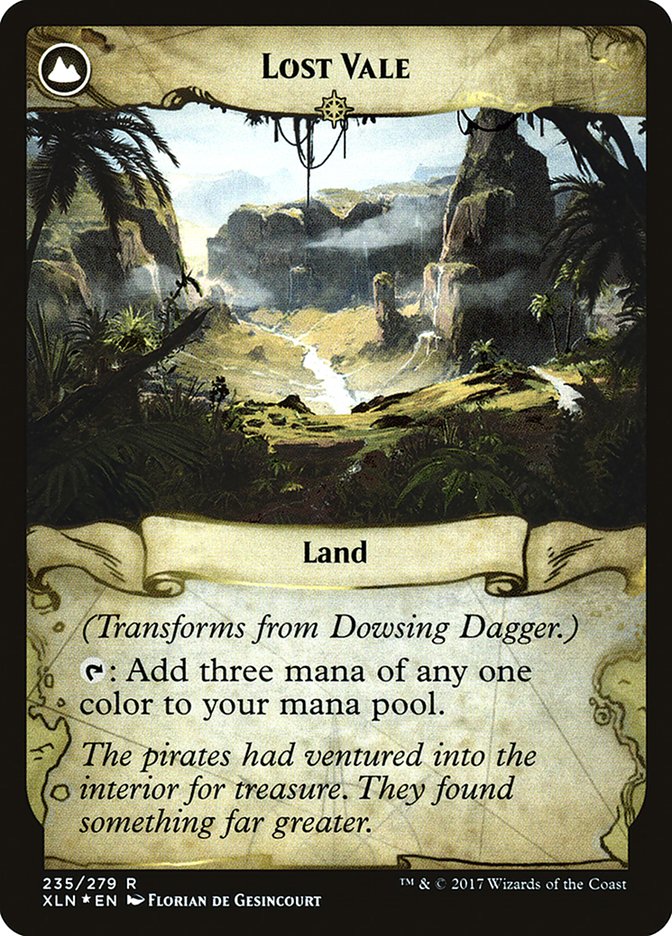 Dowsing Dagger // Lost Vale [Ixalan Prerelease Promos] | Red Riot Games CA