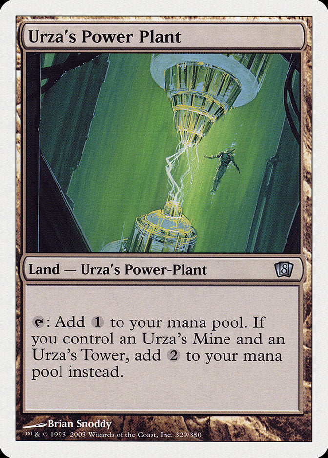 Urza's Power Plant [Eighth Edition] | Red Riot Games CA