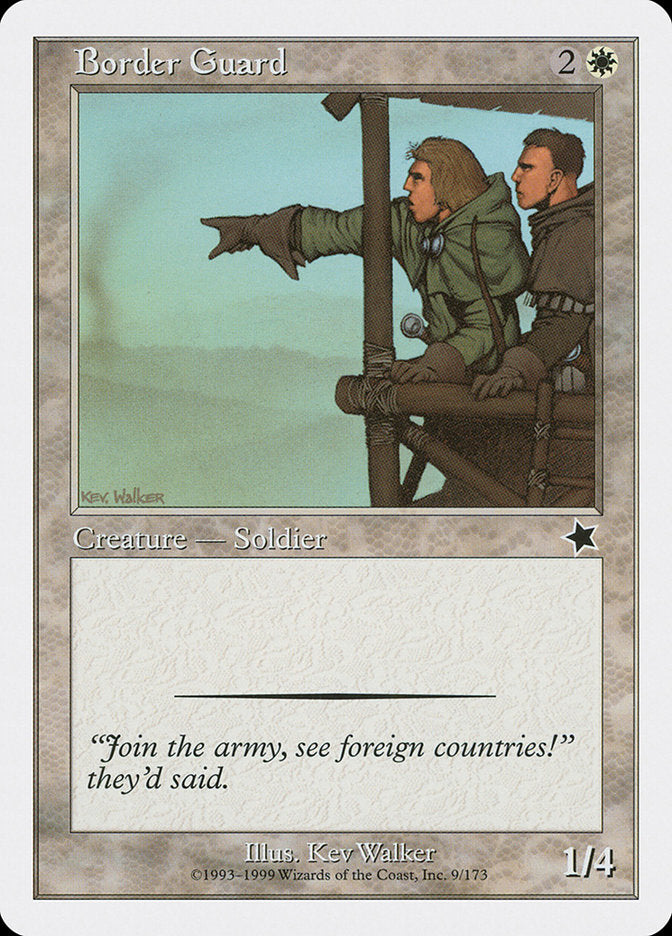 Border Guard [Starter 1999] | Red Riot Games CA