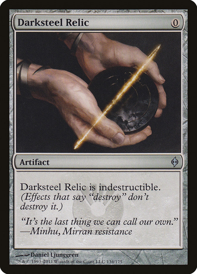 Darksteel Relic [New Phyrexia] | Red Riot Games CA