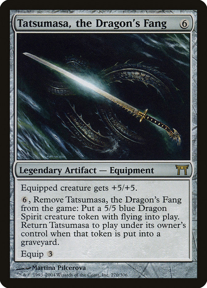 Tatsumasa, the Dragon's Fang [Champions of Kamigawa] | Red Riot Games CA