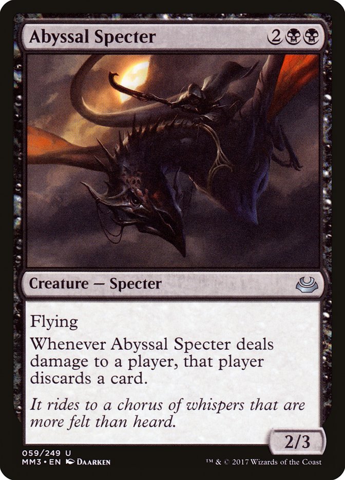 Abyssal Specter [Modern Masters 2017] | Red Riot Games CA
