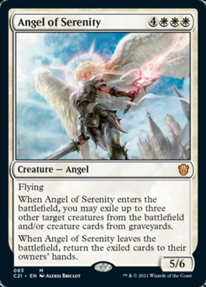 Angel of Serenity [Commander 2021] | Red Riot Games CA