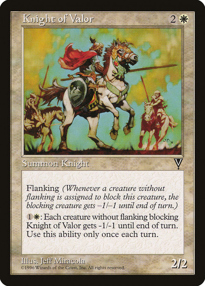 Knight of Valor [Visions] | Red Riot Games CA