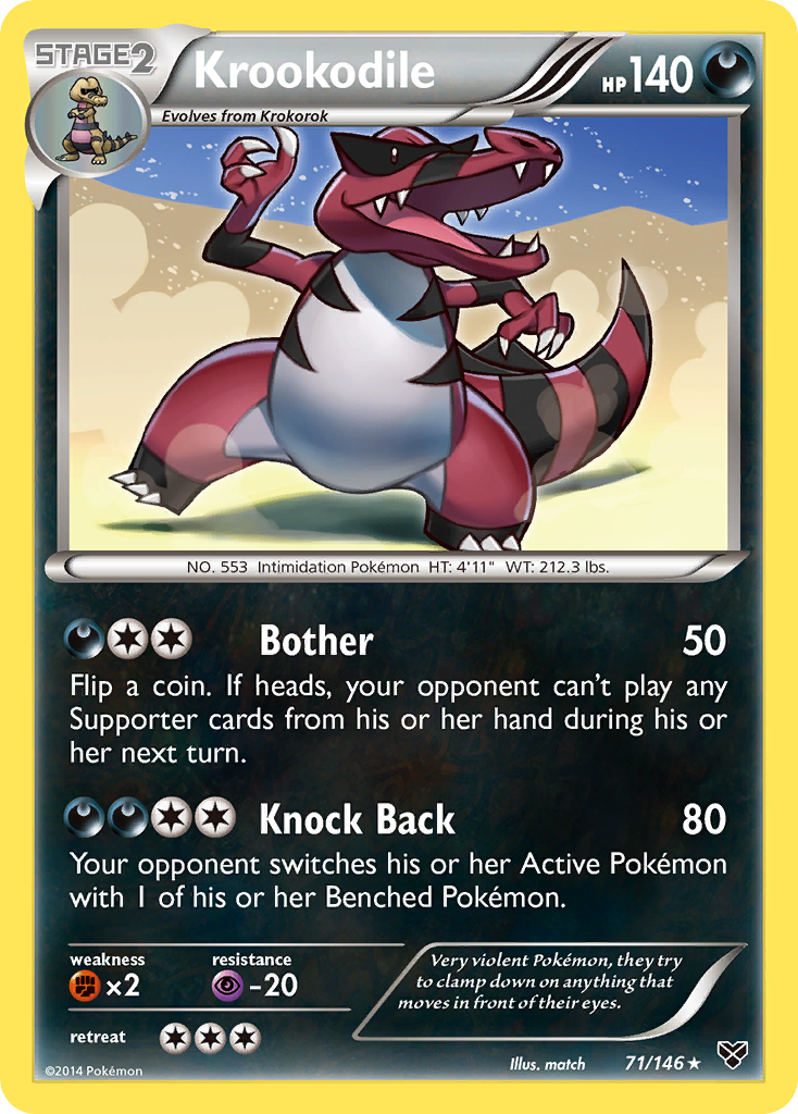 Krookodile (71/146) [XY: Base Set] | Red Riot Games CA