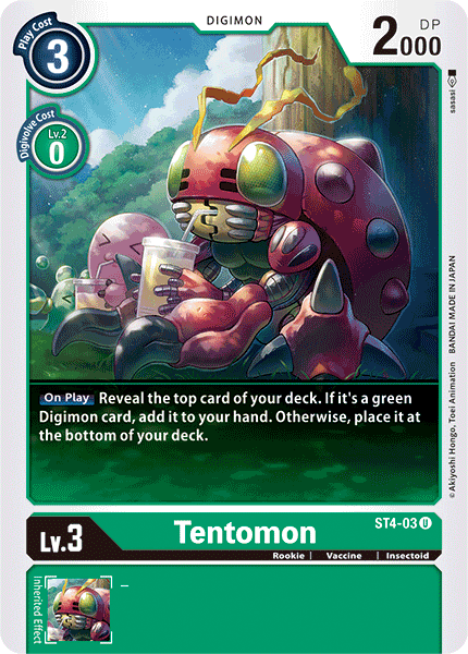 Tentomon [ST4-03] [Starter Deck: Giga Green] | Red Riot Games CA