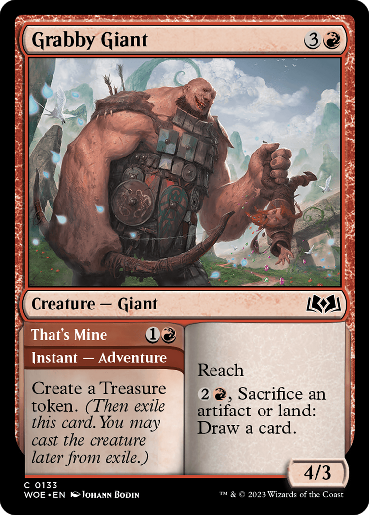 Grabby Giant // That's Mine [Wilds of Eldraine] | Red Riot Games CA