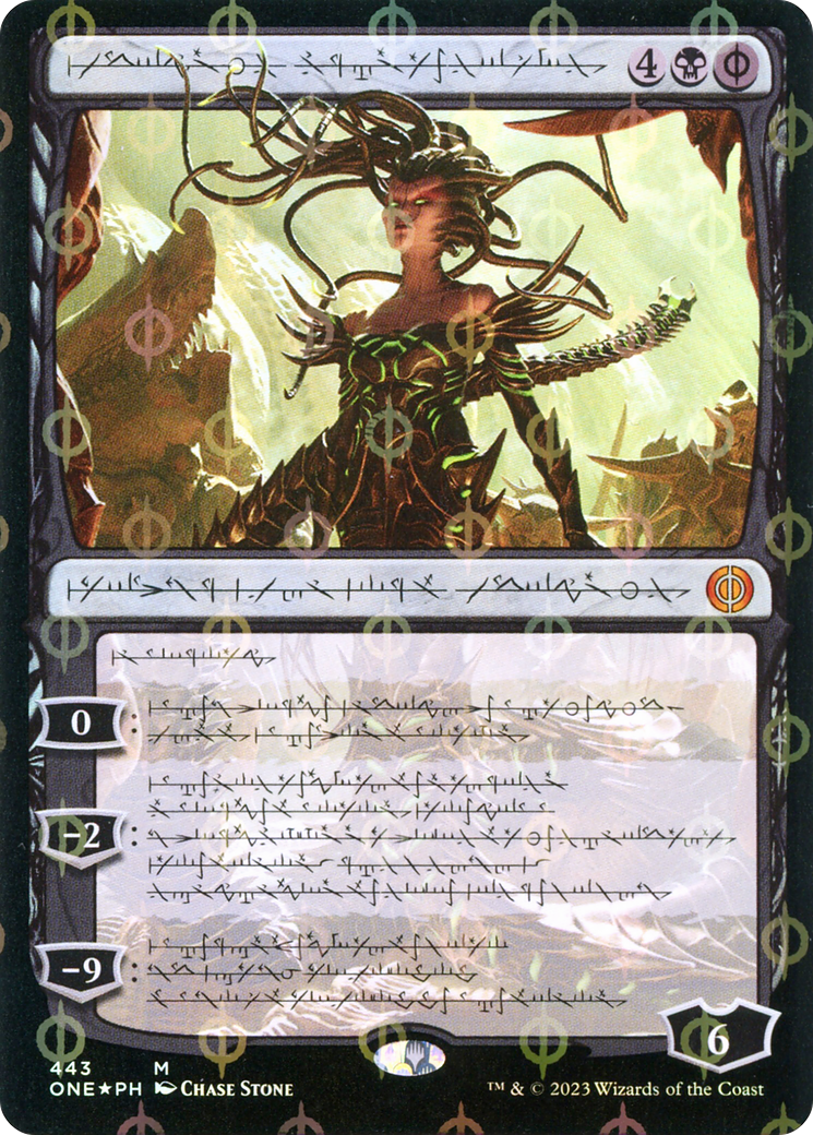 Vraska, Betrayal's Sting (Phyrexian Step-and-Compleat Foil) [Phyrexia: All Will Be One] | Red Riot Games CA