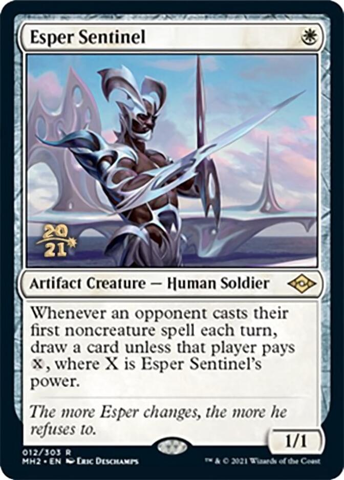 Esper Sentinel [Modern Horizons 2 Prerelease Promos] | Red Riot Games CA