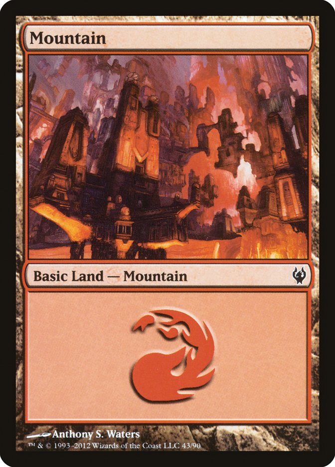 Mountain (43) [Duel Decks: Izzet vs. Golgari] | Red Riot Games CA