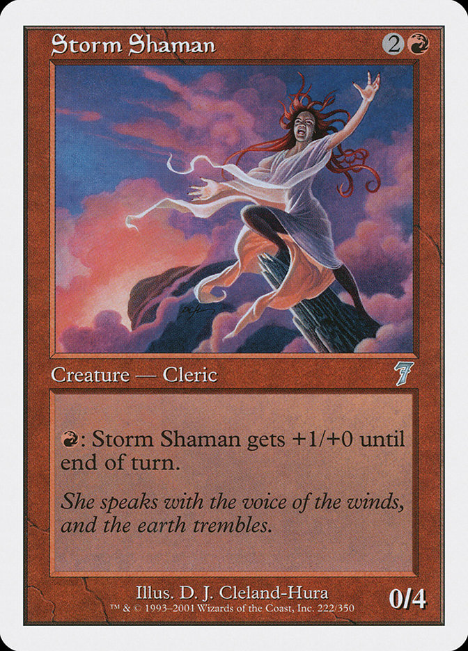 Storm Shaman [Seventh Edition] | Red Riot Games CA