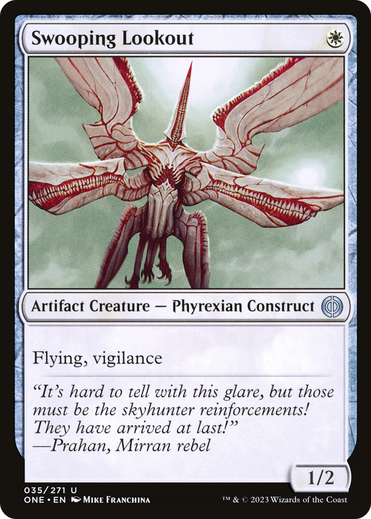 Swooping Lookout [Phyrexia: All Will Be One] | Red Riot Games CA