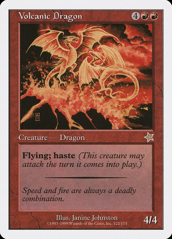 Volcanic Dragon [Starter 1999] | Red Riot Games CA