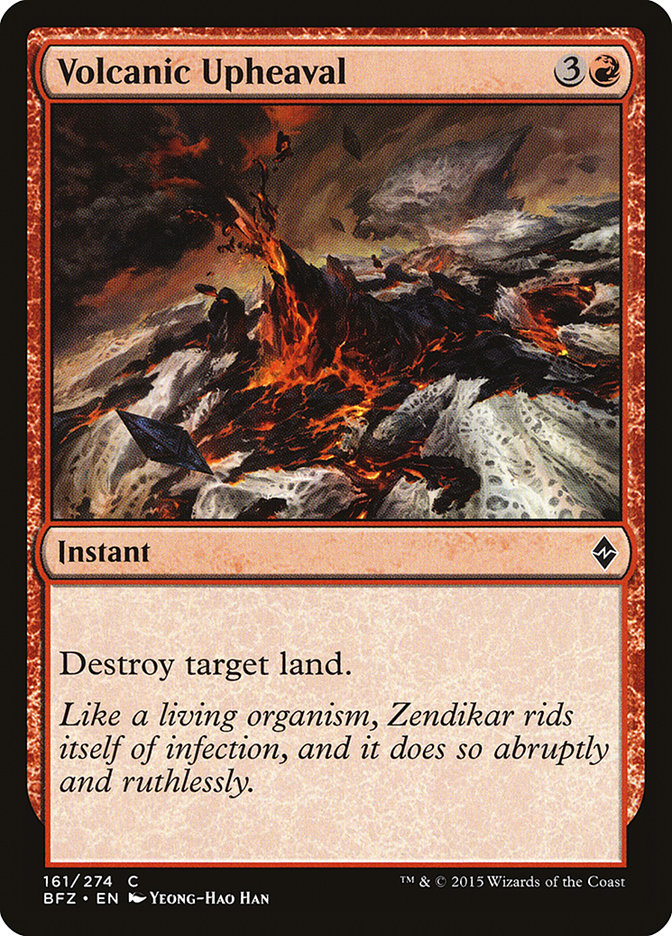 Volcanic Upheaval [Battle for Zendikar] | Red Riot Games CA
