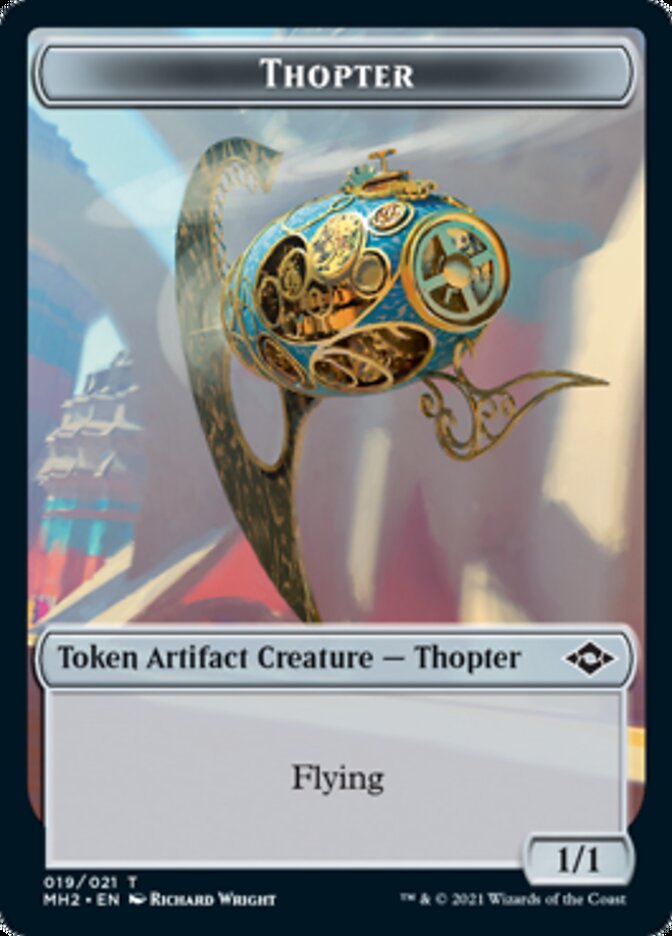 Clue (15) // Thopter Double-Sided Token [Modern Horizons 2 Tokens] | Red Riot Games CA