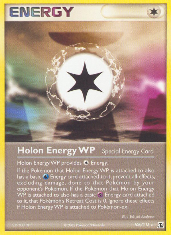 Holon Energy WP (106/113) [EX: Delta Species] | Red Riot Games CA