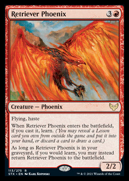 Retriever Phoenix [Strixhaven: School of Mages] | Red Riot Games CA