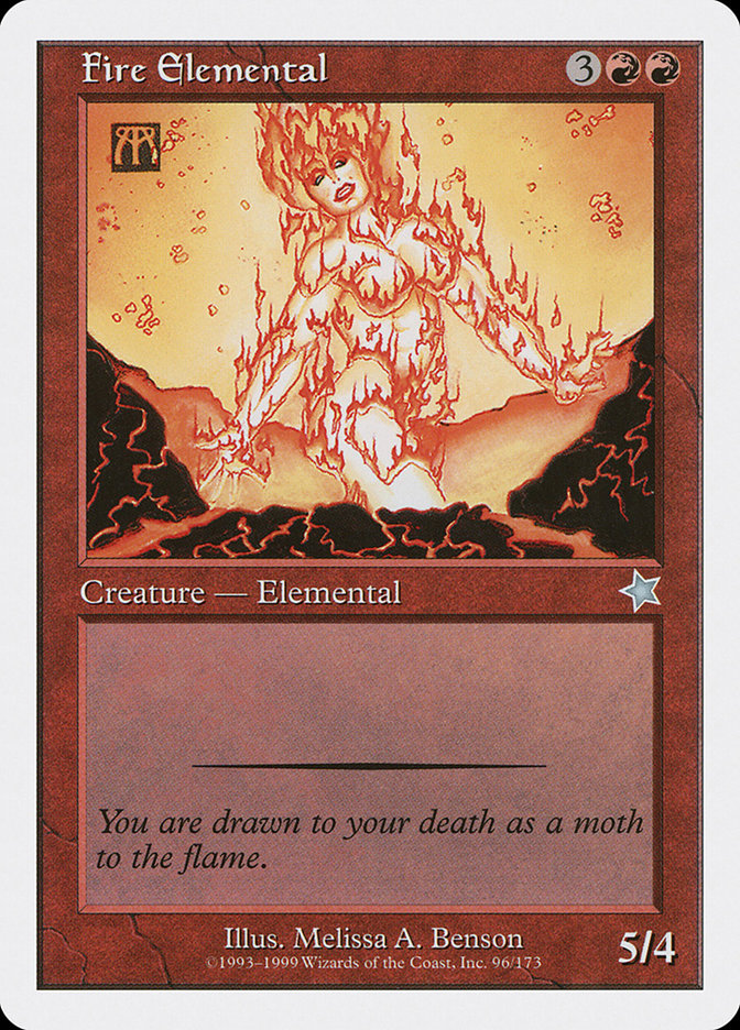 Fire Elemental [Starter 1999] | Red Riot Games CA