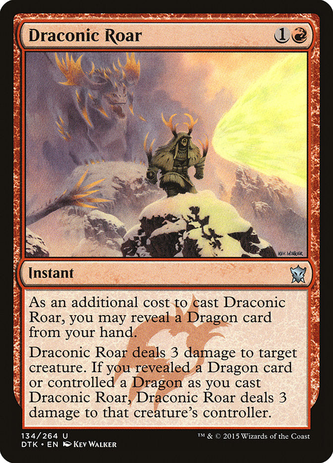 Draconic Roar [Dragons of Tarkir] | Red Riot Games CA