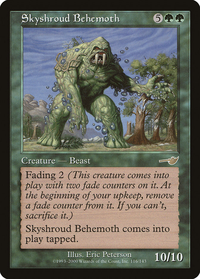 Skyshroud Behemoth [Nemesis] | Red Riot Games CA