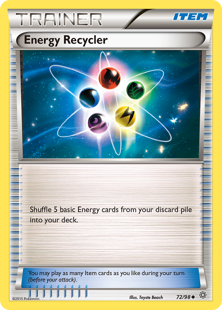 Energy Recycler (72/98) [XY: Ancient Origins] | Red Riot Games CA