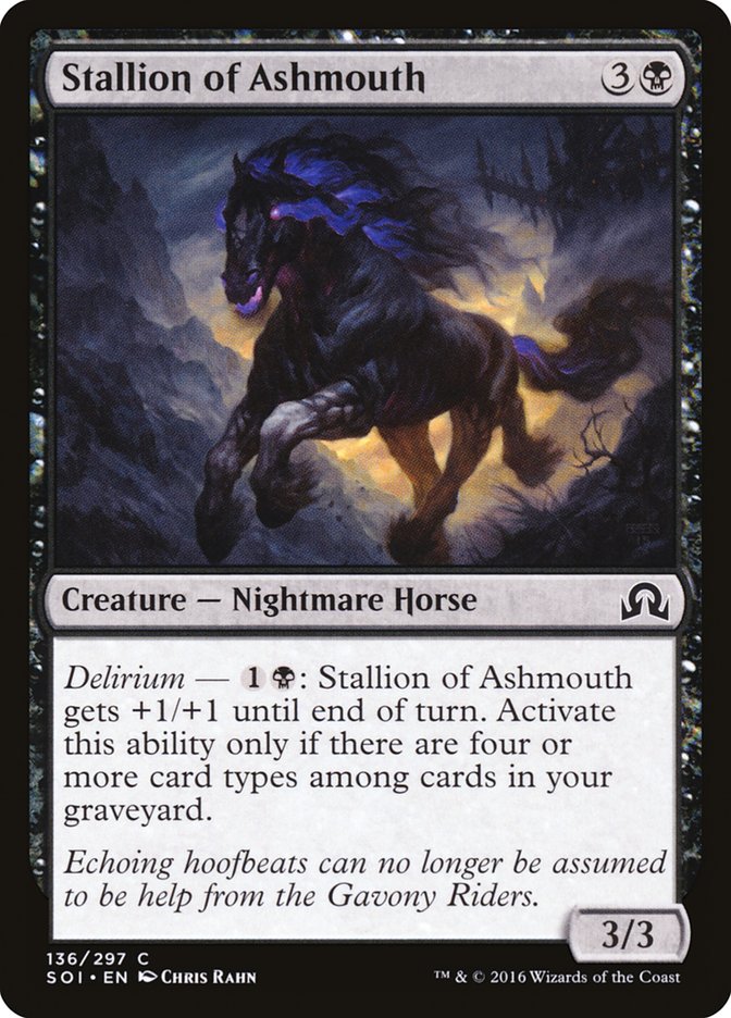 Stallion of Ashmouth [Shadows over Innistrad] | Red Riot Games CA