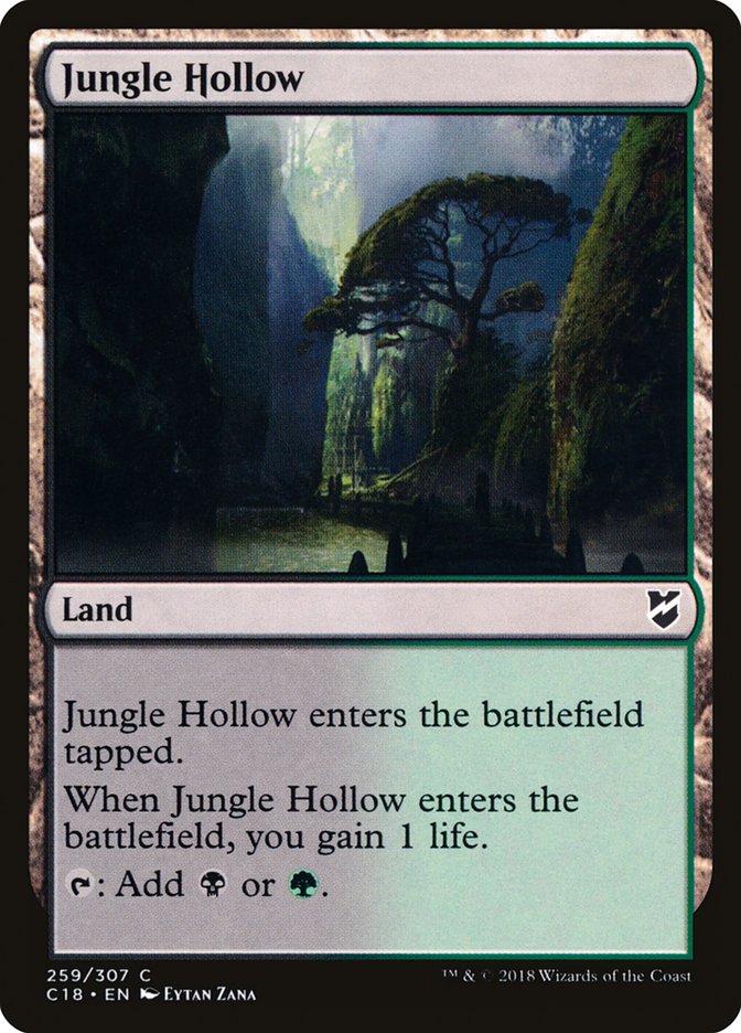 Jungle Hollow [Commander 2018] | Red Riot Games CA