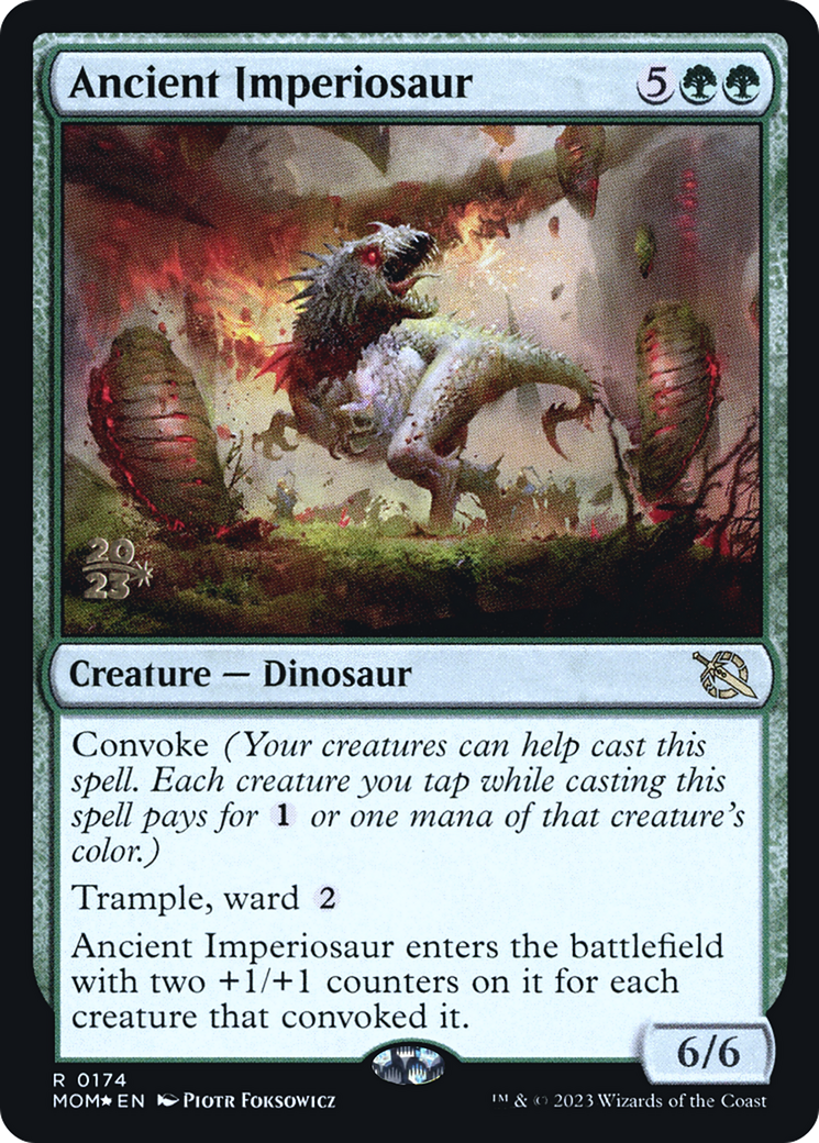 Ancient Imperiosaur [March of the Machine Prerelease Promos] | Red Riot Games CA