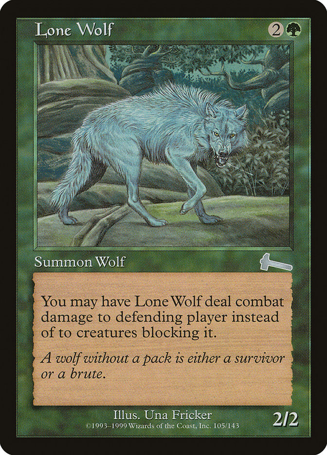 Lone Wolf [Urza's Legacy] | Red Riot Games CA